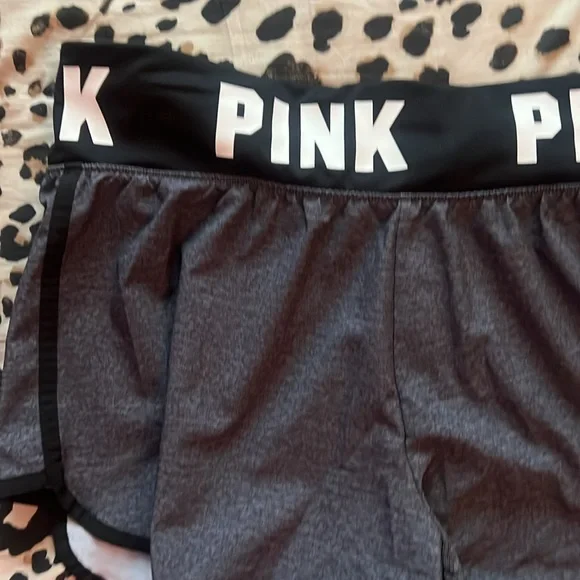 Pink brand workout shorts large - Picture 3 of 12
